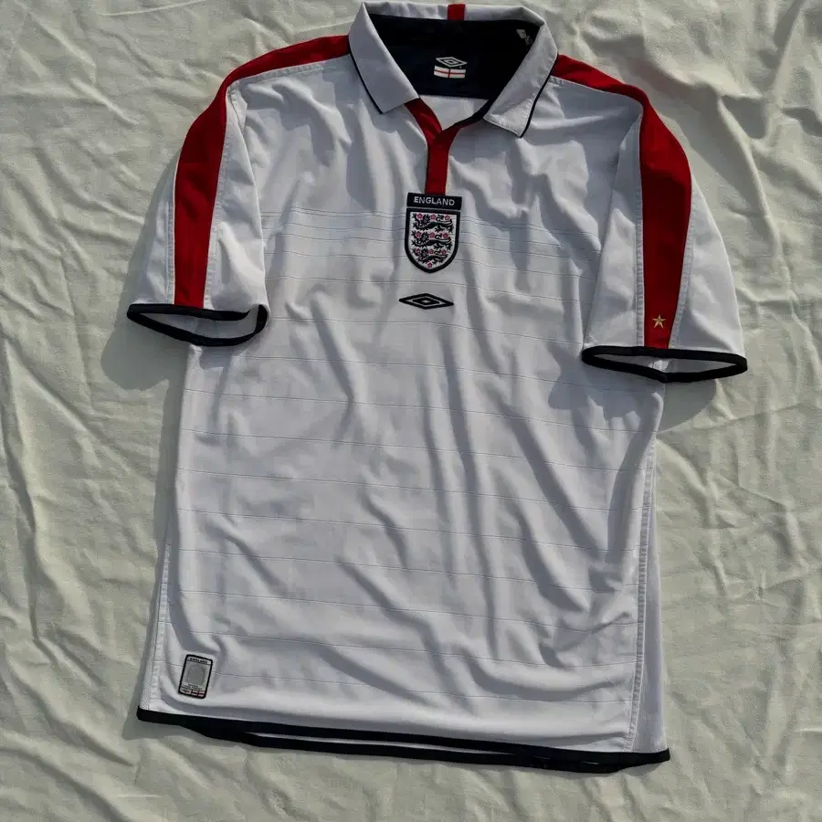 Umbro 03-05 England National team Jersey 잉글랜드 국가대표 리버시블 노마킹 유니폼