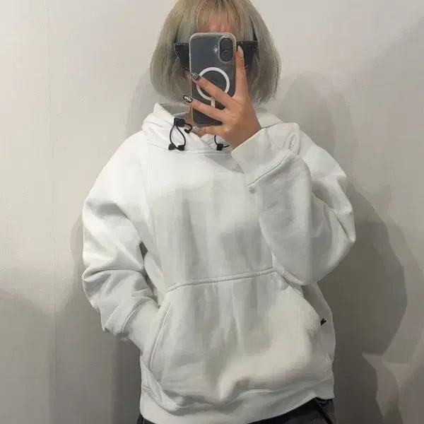 M 나이키 ACG 풀오버 후드 서밋 화이트