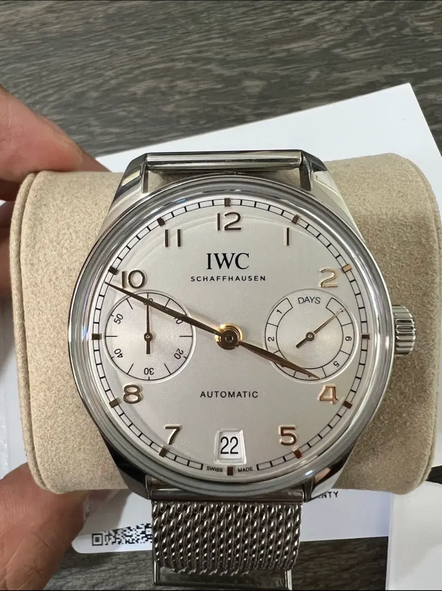 (판매/교환) iwc 포르투기저 부엉이 세븐데이즈 (24.10)
