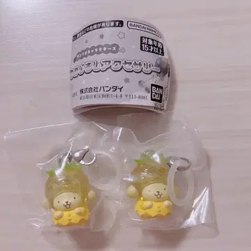산리오 메지루시 참 폼폼푸딩 과일 후르츠 2개 세트