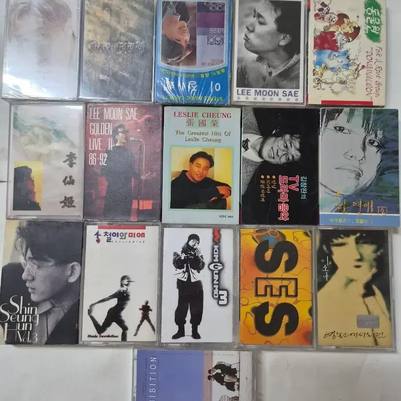 김창완/이문세 / 동물원 / SES / 김건모 / 장국영 카세트 테이프 앨범 다수