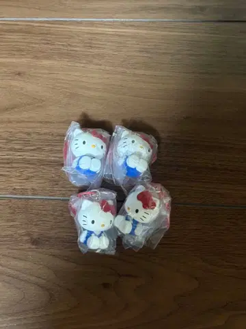[낱개 판매 가능] 산리오 카라토모 헬로키티 4개 세트