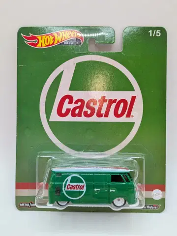 MATTEL HOTWHEELS POP CULTURE 2023 카스트롤 폭스바겐 T1 패널 버스 1/5