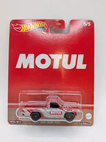 MATTEL 핫휠/팝 컬처 5/5 HKC99 DATSUN 620/MOTUL 5/5