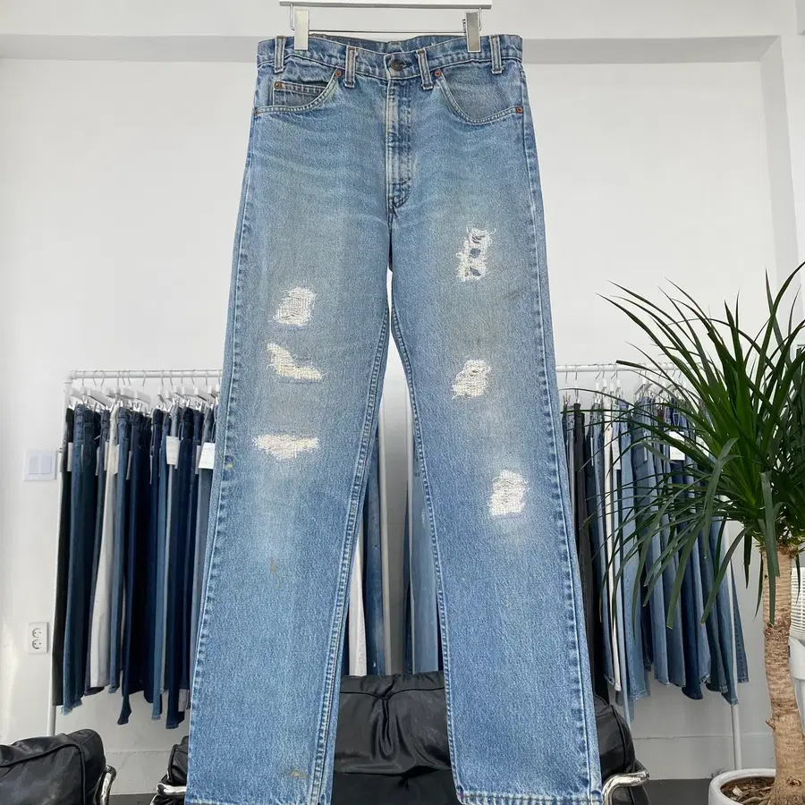 리바이스505 Straight Fit 80s USA Orange Tab 32사이즈 a6091
