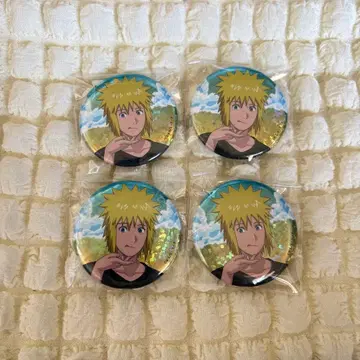 NARUTO 애니메이트 카페 캔뱃지 나미카제 미나토