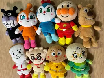 호빵맨 봉제 인형 9세트