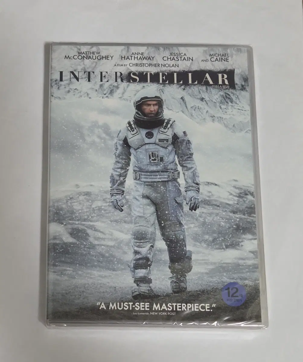 미개봉 인터스텔라 영화 디비디 DVD 크리스토퍼 놀란 매튜 맥커너히 앤 해서웨이