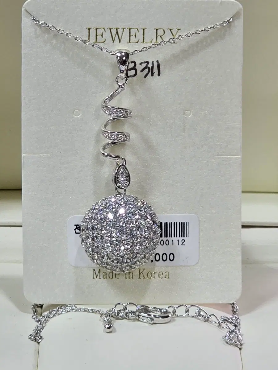 주얼리 스네이크 펜던트 목걸이