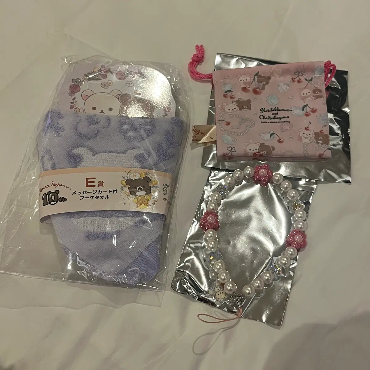 리락쿠마 10주년 12파트 E F G상 세트