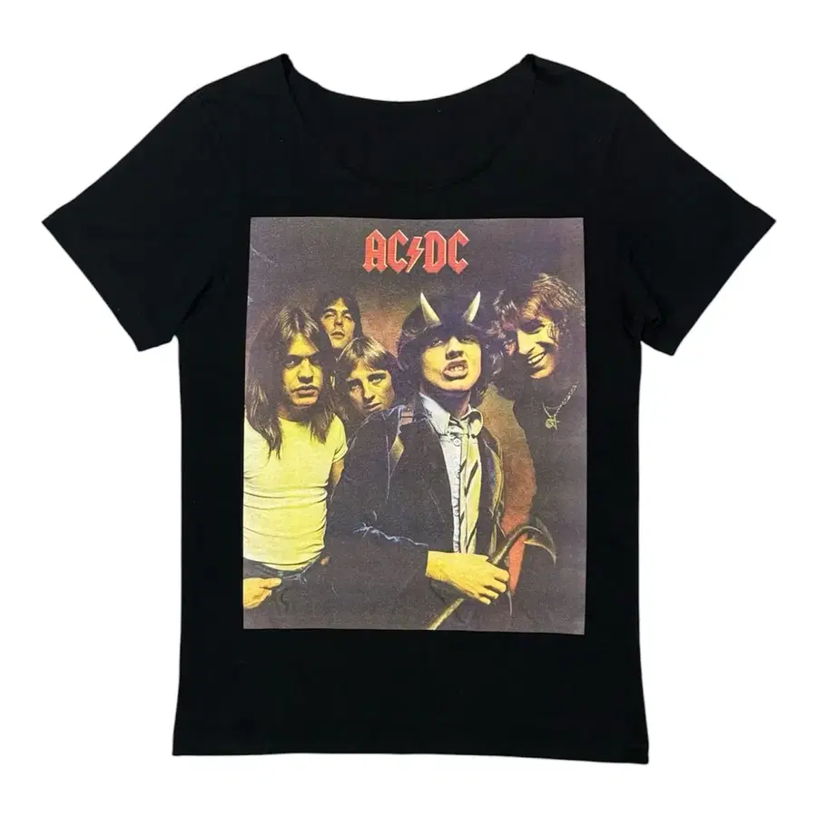2004 히스테릭 글래머 x AC/DC 협업 반팔 티셔츠