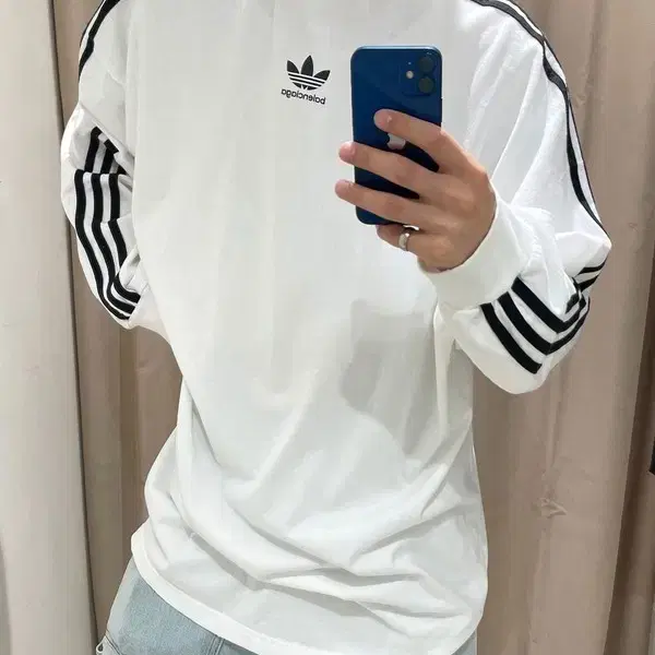 발렌시아가x아디다스 22FW 오버사이즈 블랙 롱슬리브 R2689