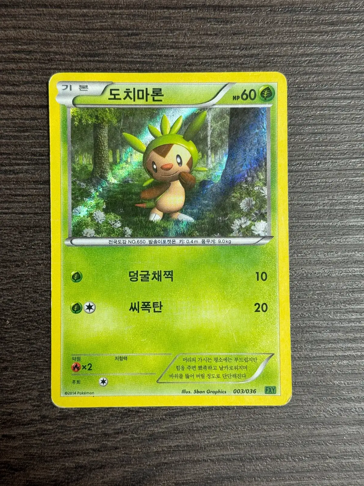 포켓몬카드 도치마론 판매 9-G30