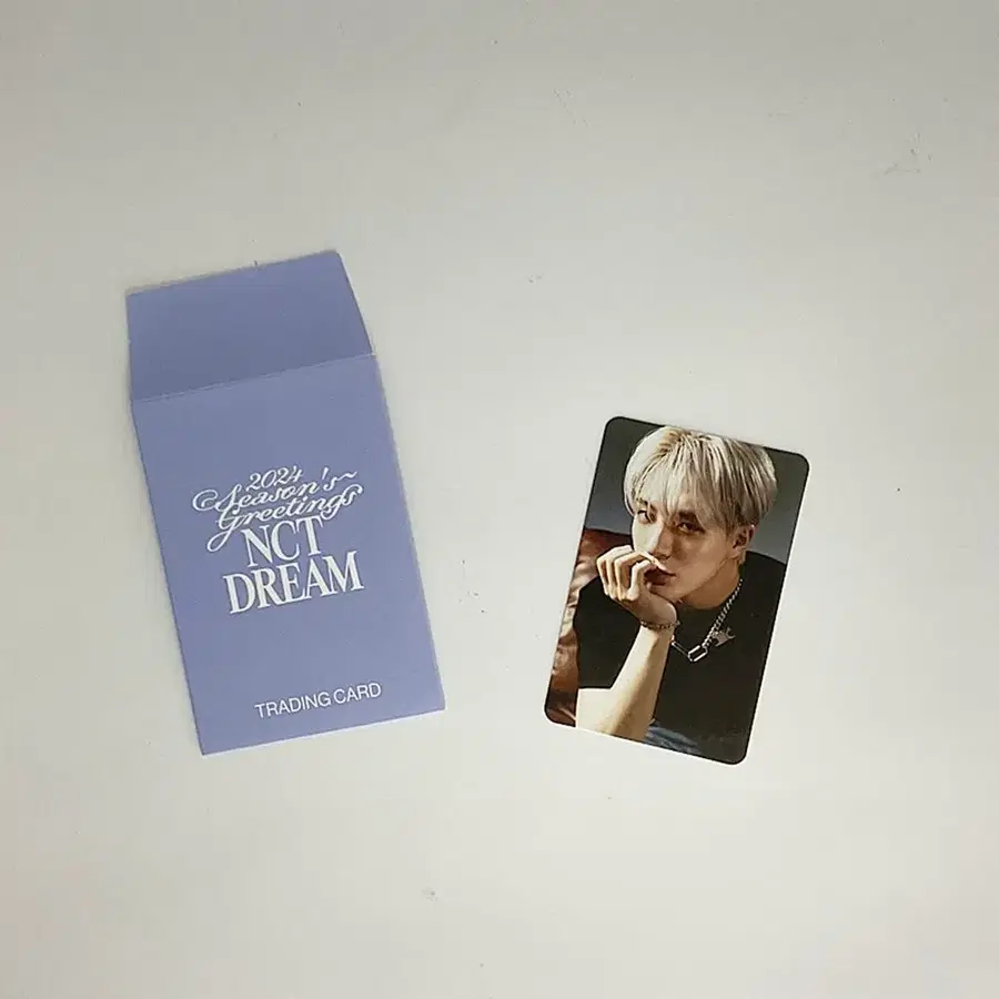엔시티드림 제노 2024 시즌그리팅 포토카드 트레이딩카드 B_1 NCT DREAM JENO 2024 SEASON'S GREETINGS PHOTOCARD B_1