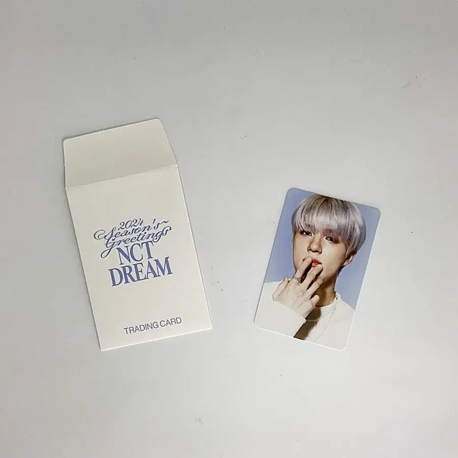 엔시티드림 제노 2024 시즌그리팅 포토카드 트레이딩카드 A_2 NCT DREAM JENO 2024 SEASON'S GREETINGS PHOTOCARD A_2