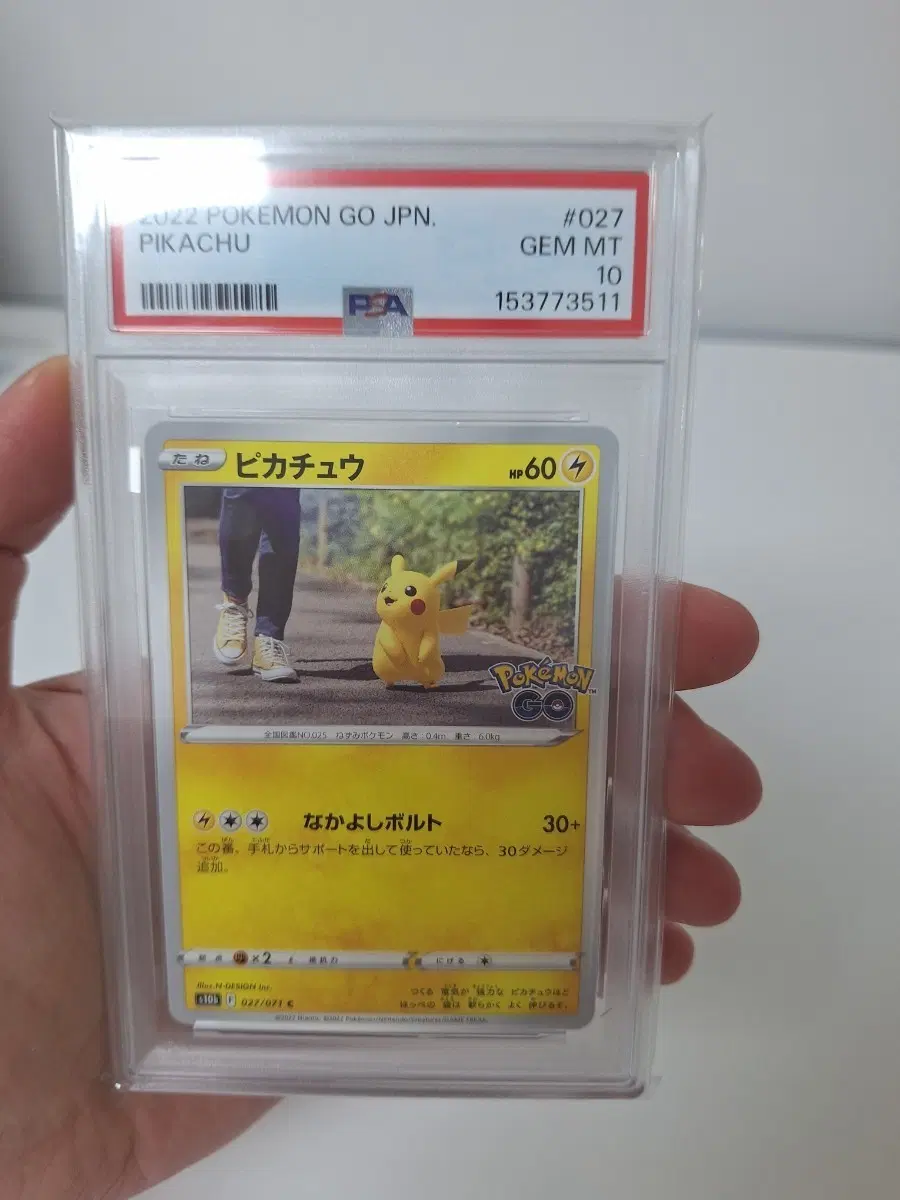 포켓몬고 피카츄 psa10