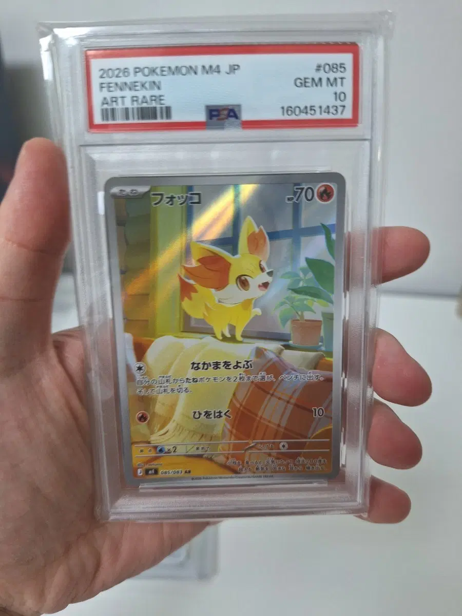 포켓몬카드 푸호꼬AR psa10