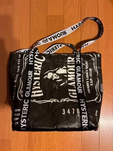 HYSTERIC GLAMOUR 토트백 블랙