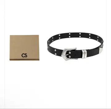 CS STUDS LEATHER BELT