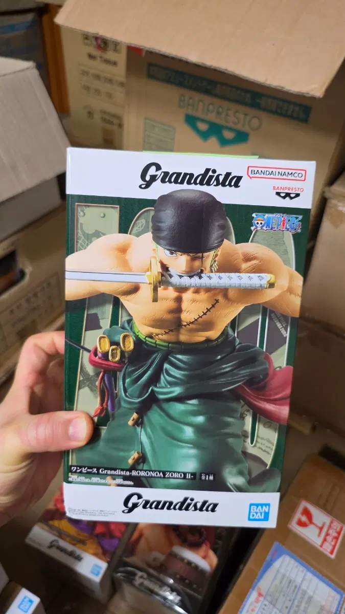 (번장최저가미개봉)원피스 그랜드 스타 RORONOA ZORO II 피규어