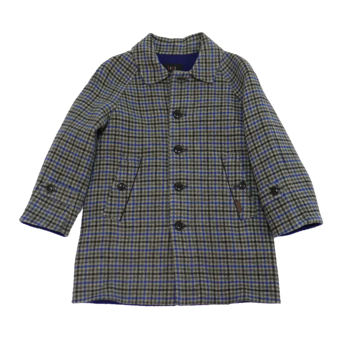 닥스키즈 DAKS KIDS 120 7Y 울100 체크 코트 아동코트