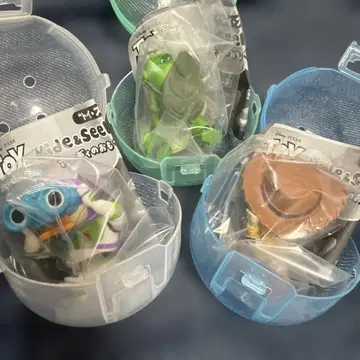 토이스토리 숨바꼭질 피규어 우디 버즈 렉스 Disney