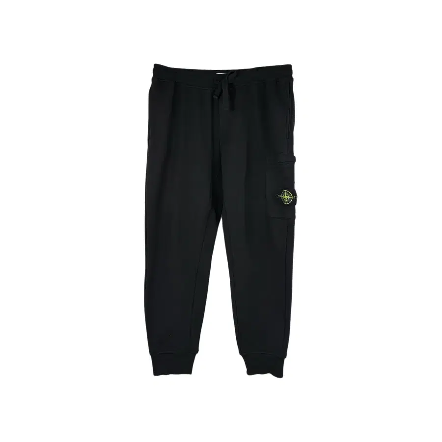 [정품] 스톤아일랜드 카고 조거 팬츠 블랙 811564551 (XL)