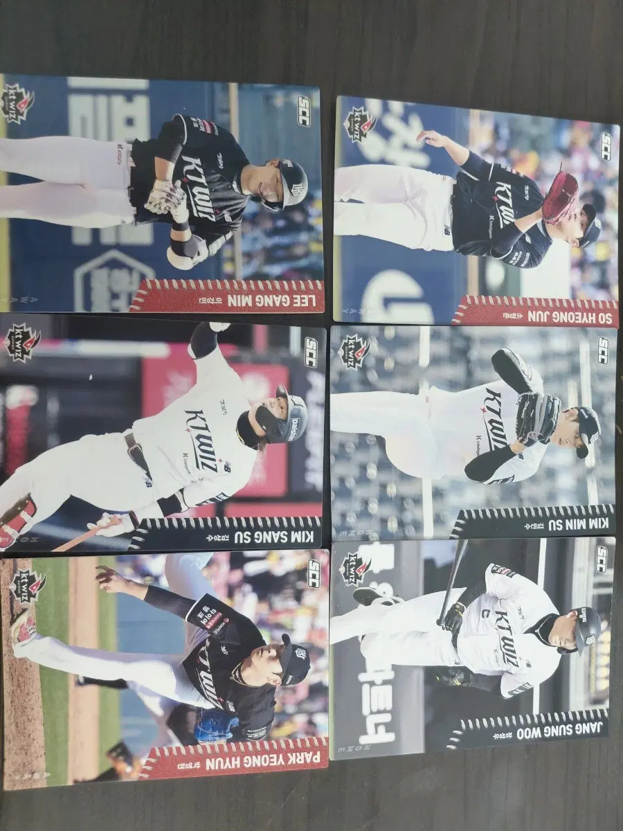 KBO 야구카드 (Kt 위즈)