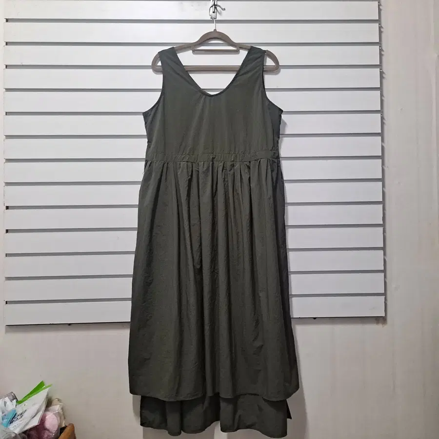 alto 카키 시원한 무지 롱원피스 66 옷장꾸미기