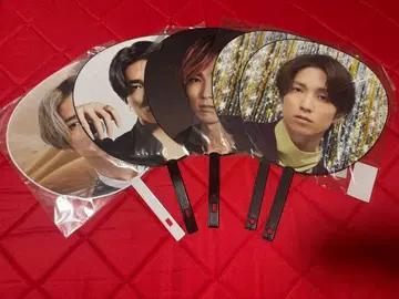 다나카 쥬리 SixTONES 점보 부채 4개 세트