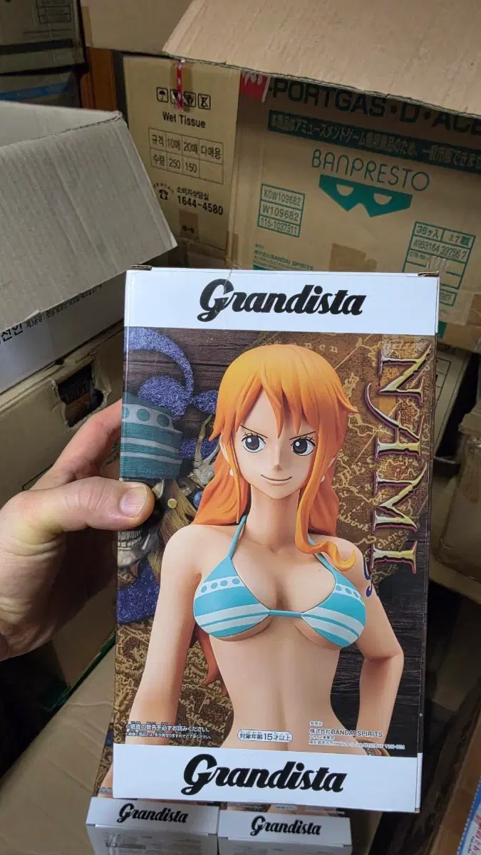 (번장최저가미개봉)원피스 나미 피규어 Grandista
