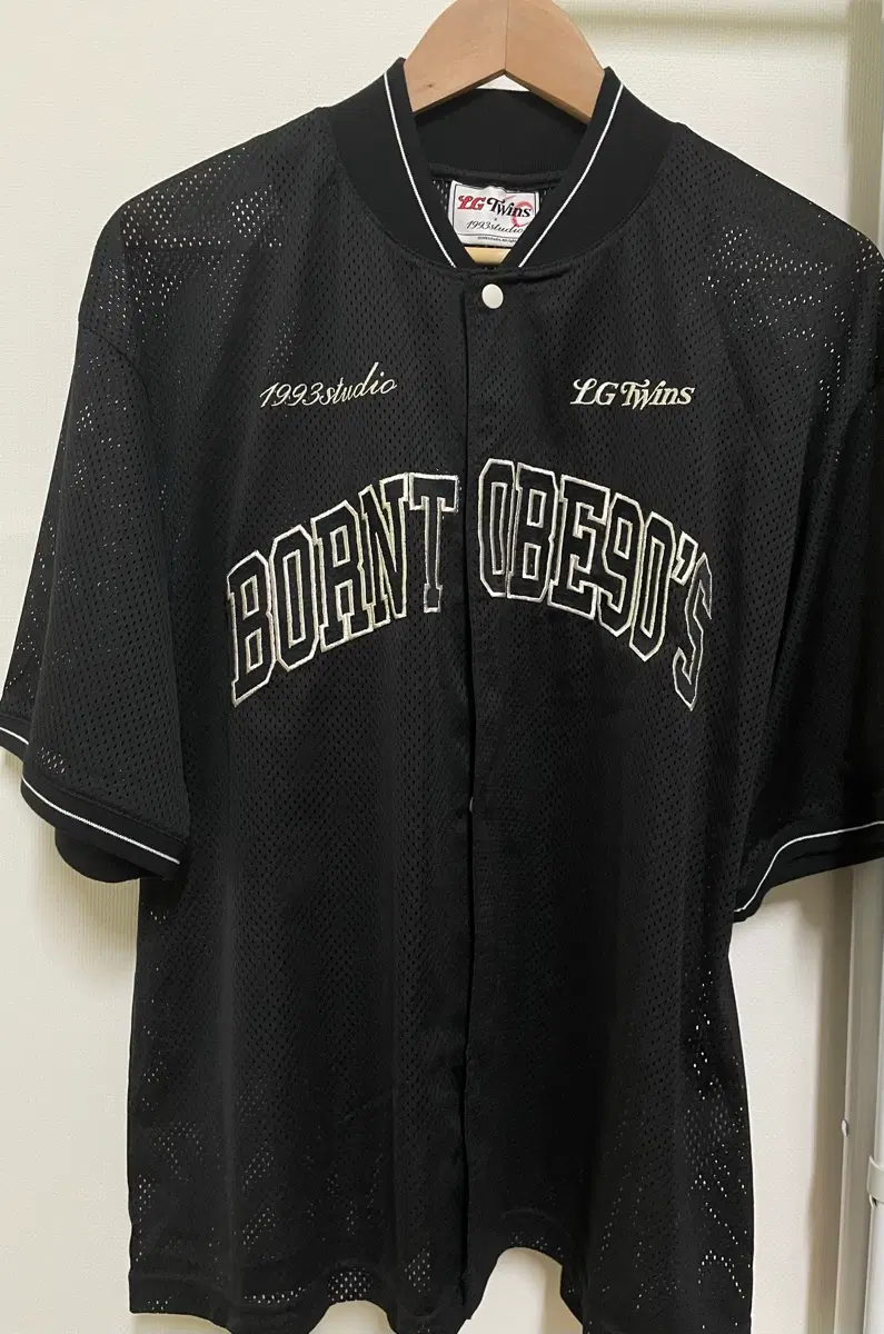[1993스튜디오xLG트윈스] 본투비 베이스볼 저지_블랙