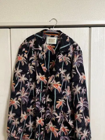 SCOTCH & SODA 야자수 패턴 긴팔 셔츠