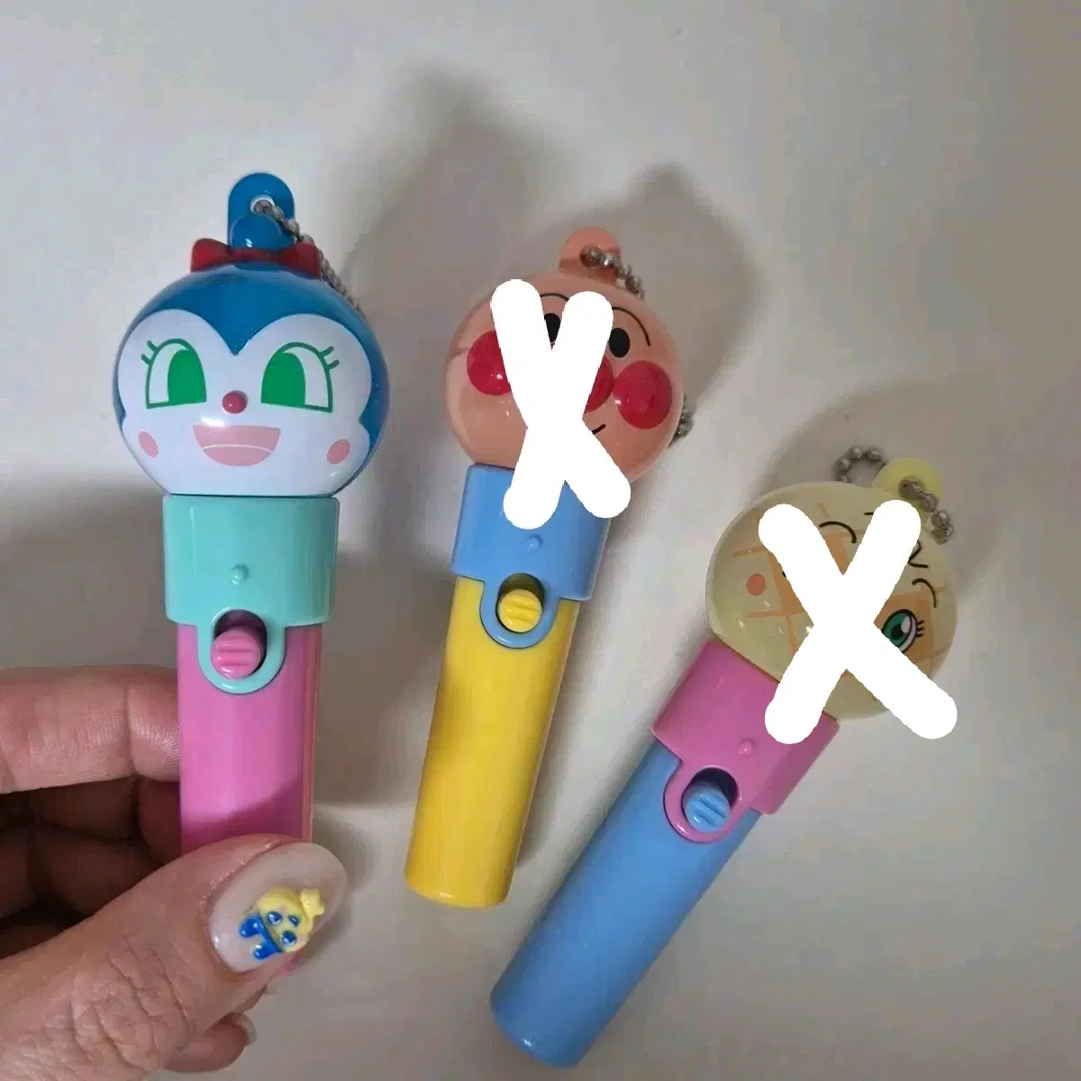 호빵맨 마이크불빛가챠