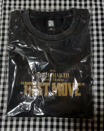 이마이치 류지 FIRST MOVE 로고T셔츠 XL