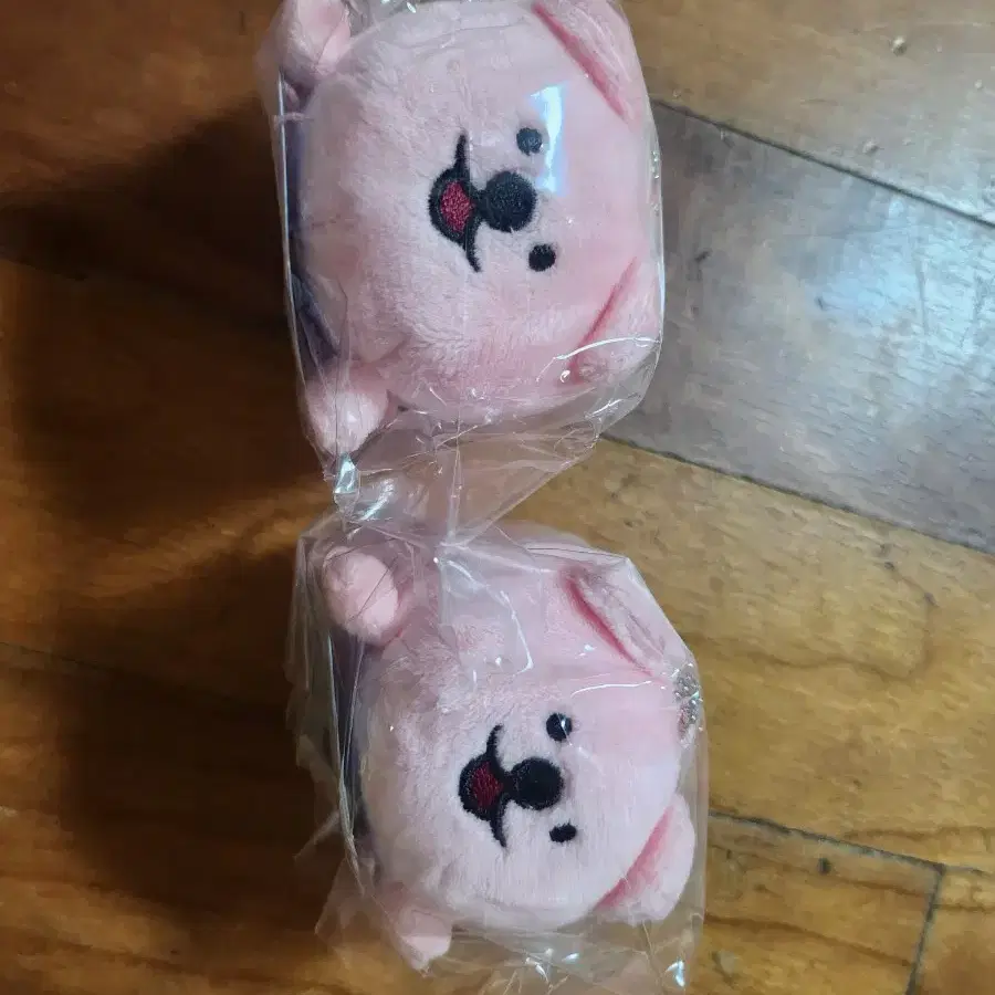 빵빵이 끼꼬(핑크) 인형 키링