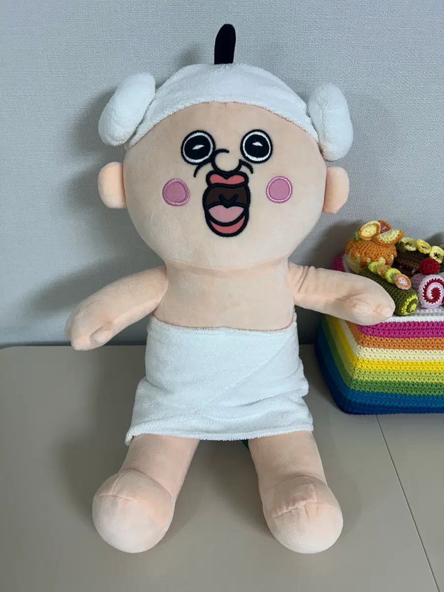목욕가운 빵빵이 30cm 중형인형