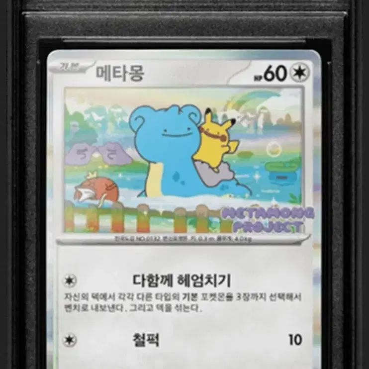 포켓몬카드 메타몽 프로모 BGS 9.5 등급카드