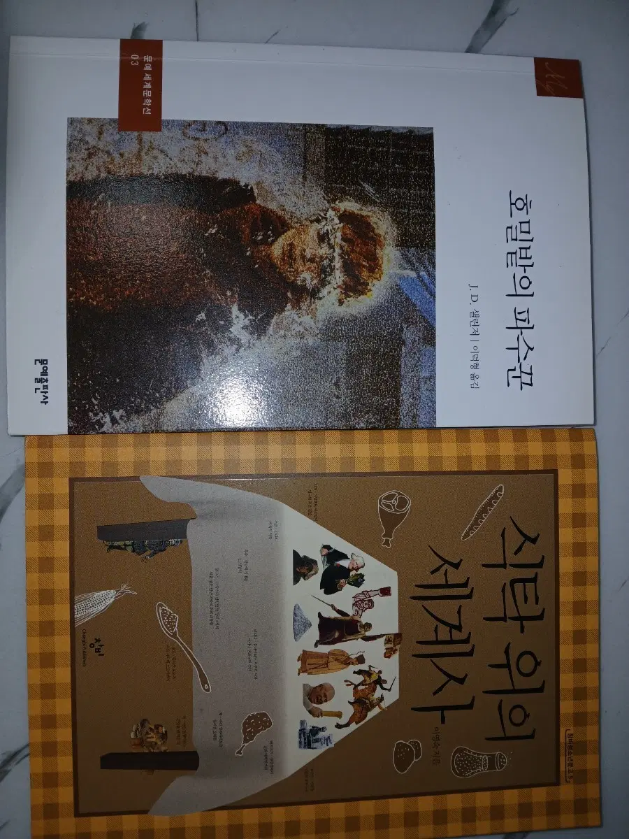 호밀밭의 파수꾼 / 식탁 위의 세계사책