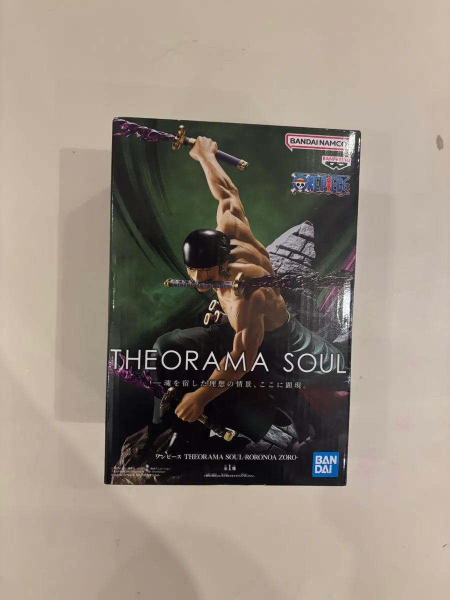 [미개봉]반다이남코 원피스 조로 피규어 THEORAMA SOUL