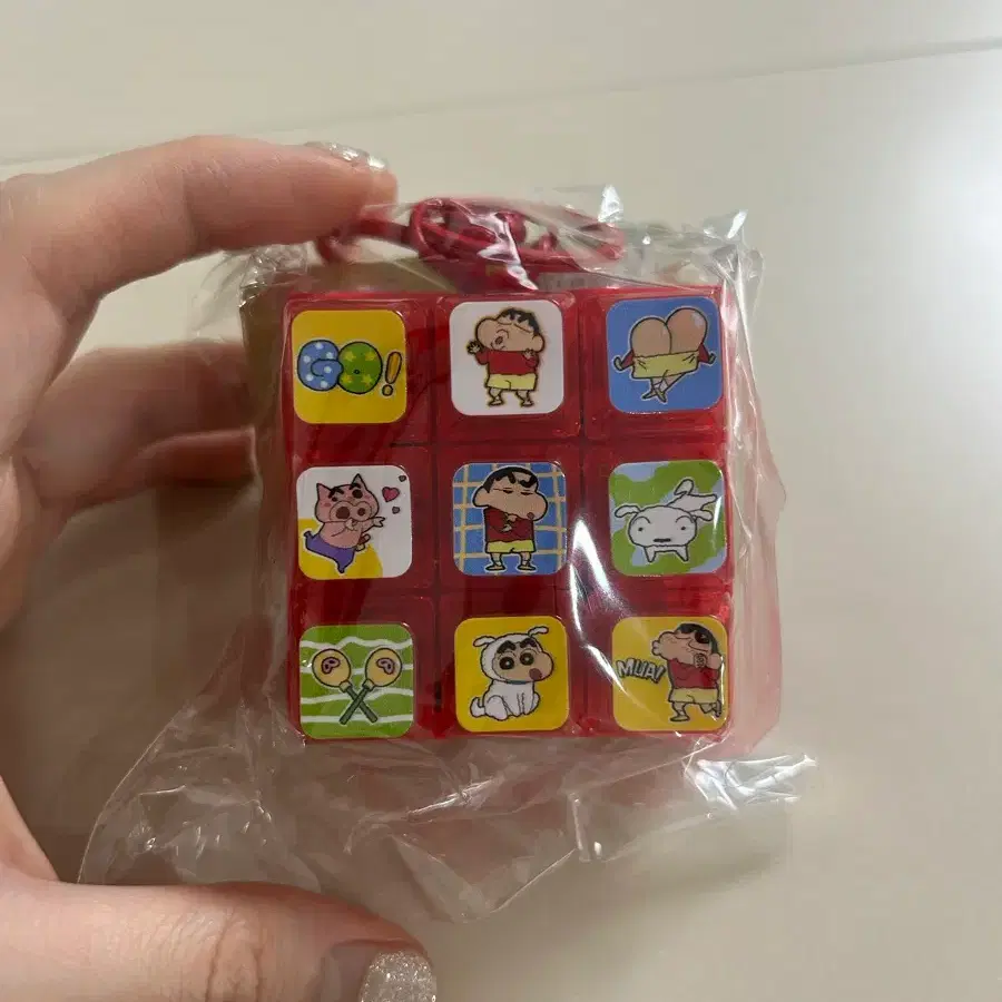 짱구는못말려 키캡 키링9구 가방고리 클리커 키보드