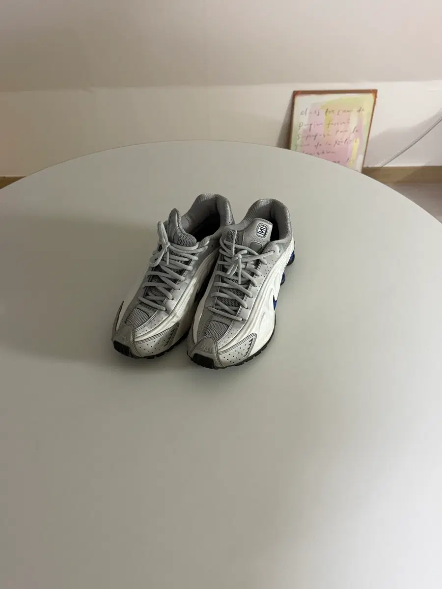 270 나이키샥스 R4 화이트 레이서 블루