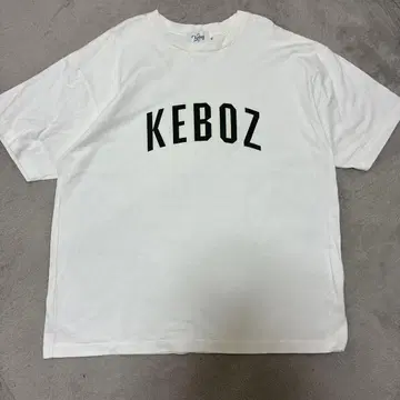 KEBOZ x FREAK'S STORE 아치 로고 T셔츠 화이트 XL