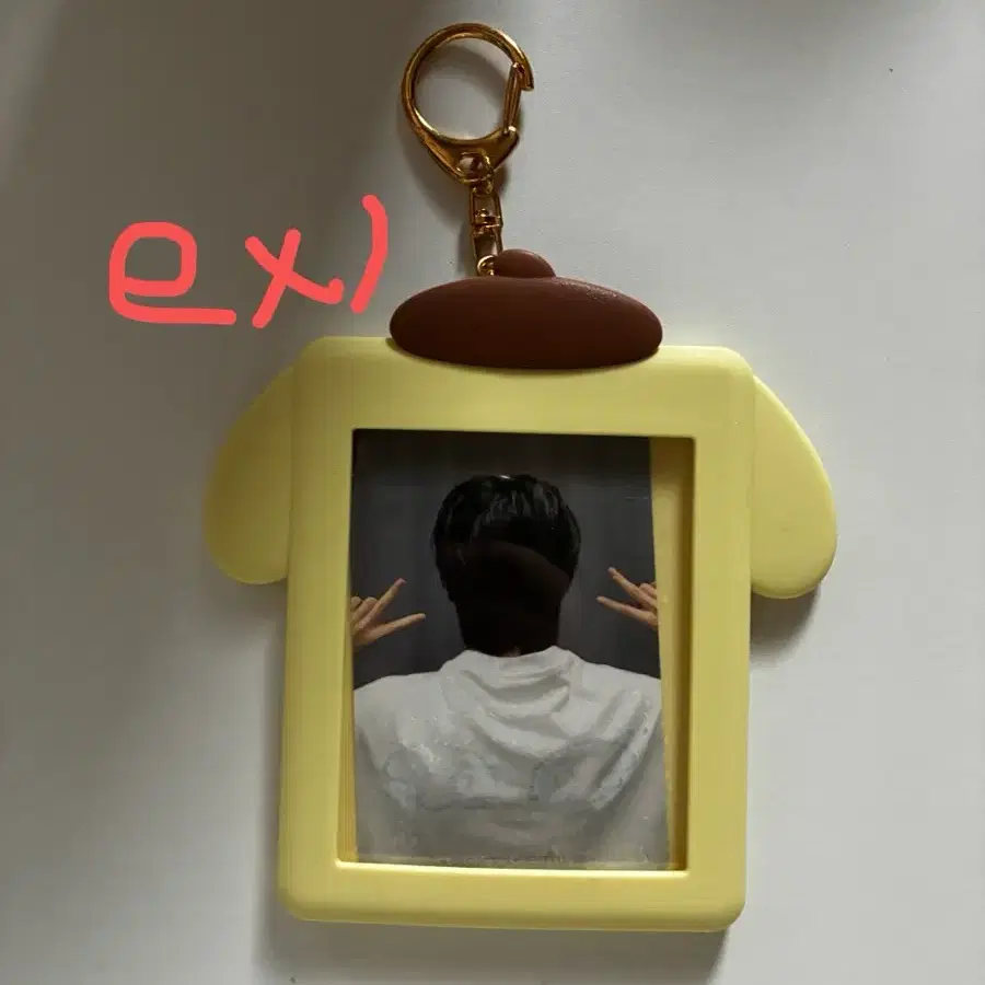 폼폼푸린 카드 홀더 키링