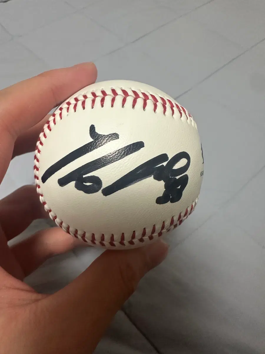 두산베어스 김인태 싸인볼