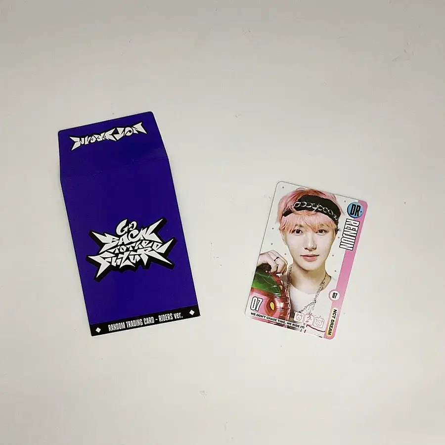 엔시티드림 런쥔 타임 라이더 고 백 투 더 퓨쳐 포토카드 NCT DREAM RENJUN TIME RIDER GO BACK TO THE FUTURE PHOTOCARD RIDERS_3