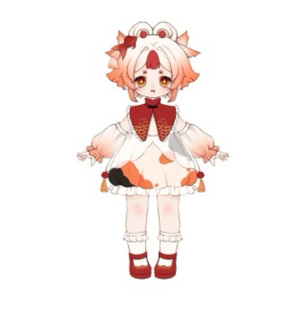 Nagi BJD 블라인드 돌 인형 금붕어 소녀
