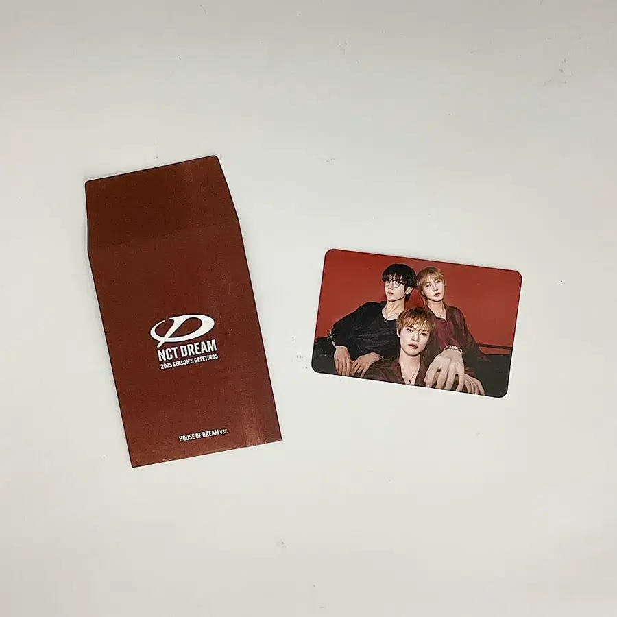 엔시티드림 런쥔 천러 지성 2025 시즌그리팅 유닛포카 B1 NCT DREAM RENJUN CHENLE JISUNG 2025 SEASON'S GREETINGS PHOTOCARD