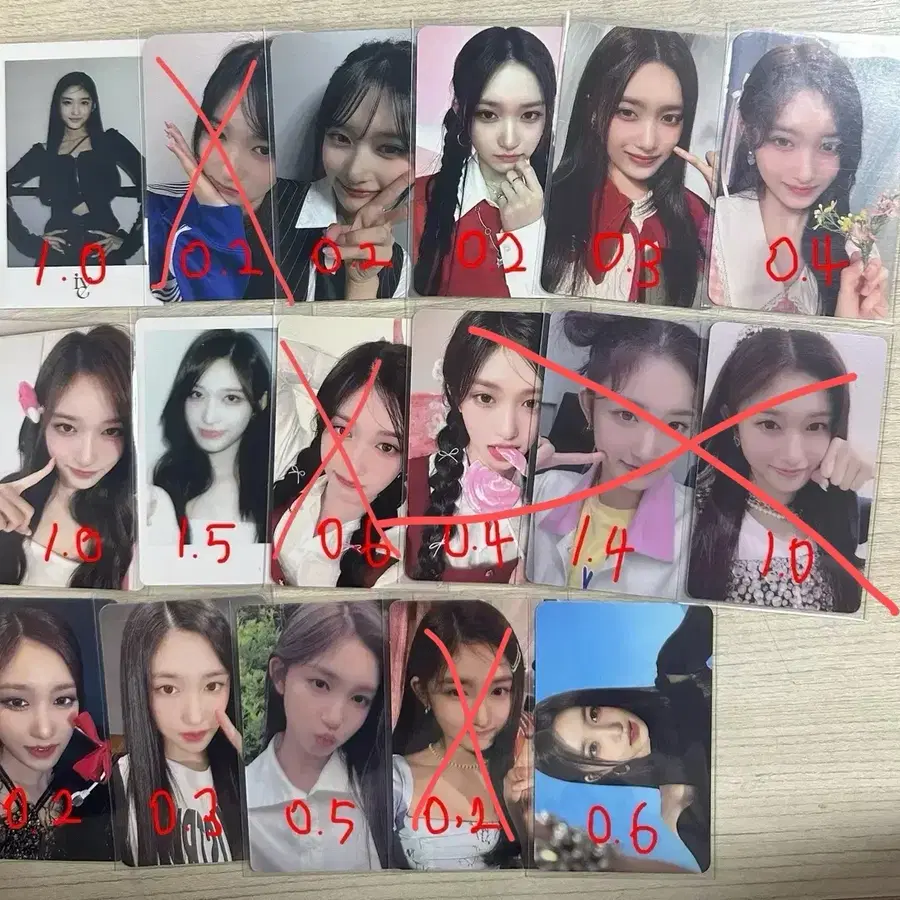 급처) 아이브 이서 포카 미공포 리바이브 스위치 아이엠 일레븐