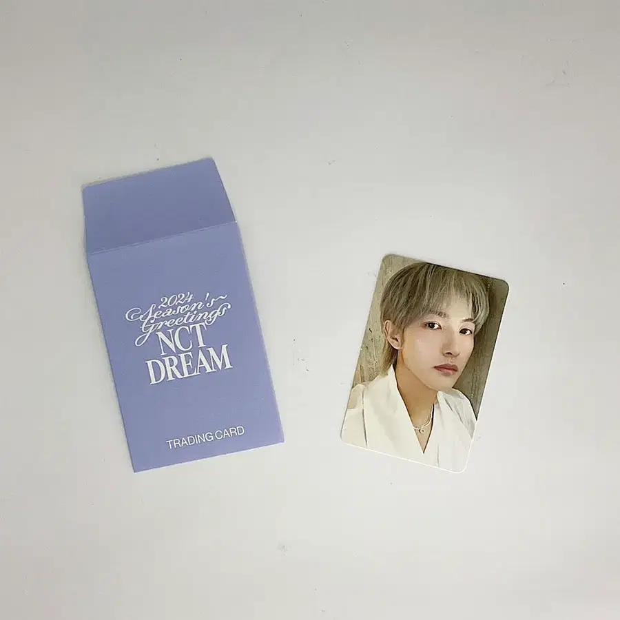 엔시티드림 런쥔 2024 시즌그리팅 포토카드 트레이딩카드 B_3 NCT DREAM RENJUN 2024 SEASON'S GREETINGS PHOTOCARD B_3